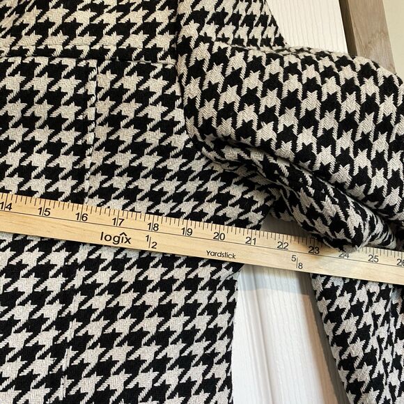 Michael P Plus Pea coat Houndstooth Womens 2X Double Breasted Clueless Tailored - Picture 8 of 10